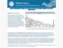 Tablet Screenshot of methycancer.psych.ac.cn